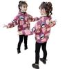Girls' Cartoon Fleece Hooded Sweatshirt - Autumn/Winter 2025 Kids' Fashionable Thick Top