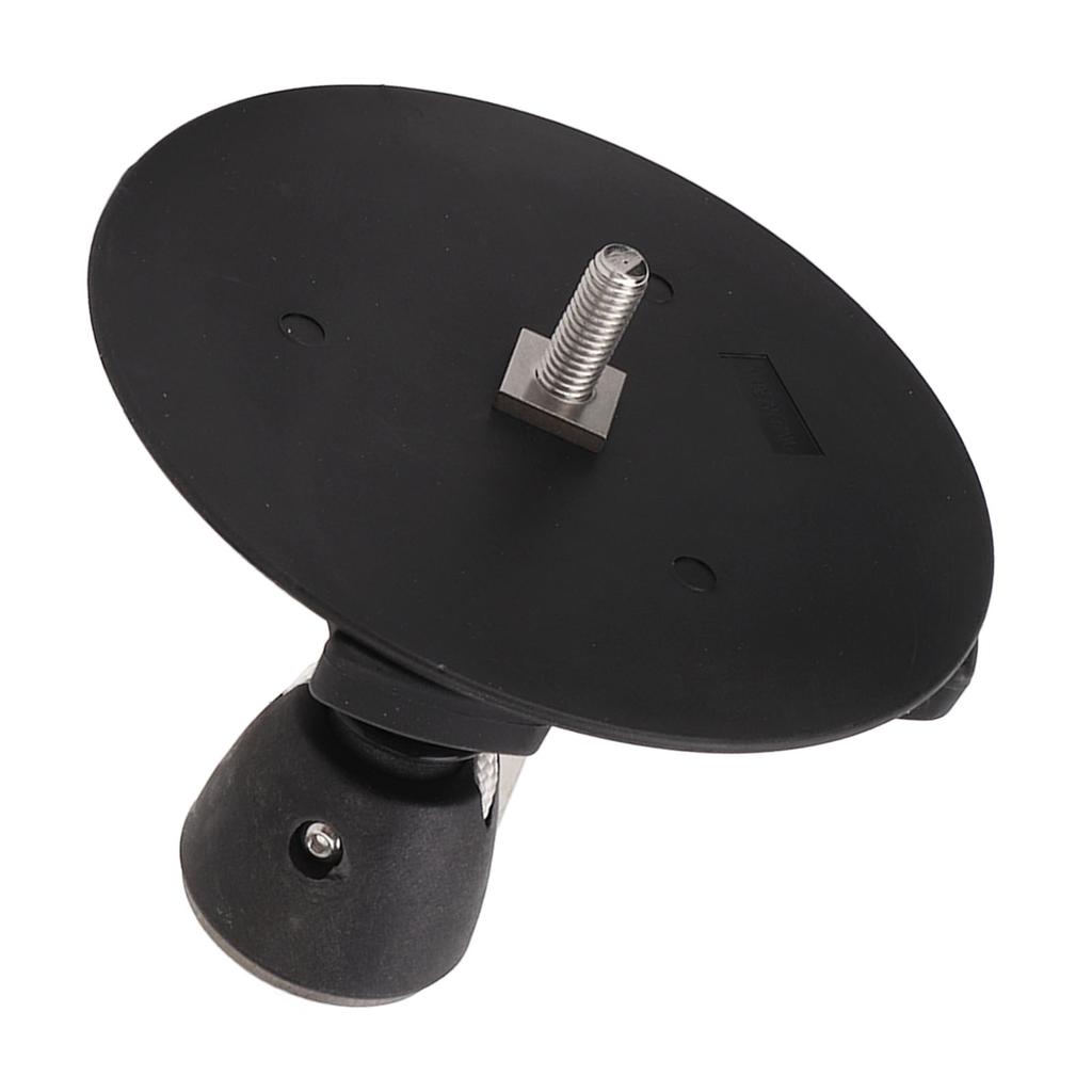 Windsurfing Mast Base Surfing Tendon Joint Mast Foot Base 360 Degrees  Universal for Outdoor Sports Black