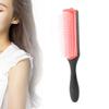 9‑Row Cushion Hair Styling Brush Salon Detachable Travel Curly Hair Detangling Brush