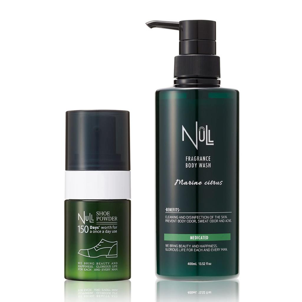 NULL Shoe Powder Body Soap Set 17g 400ml + +