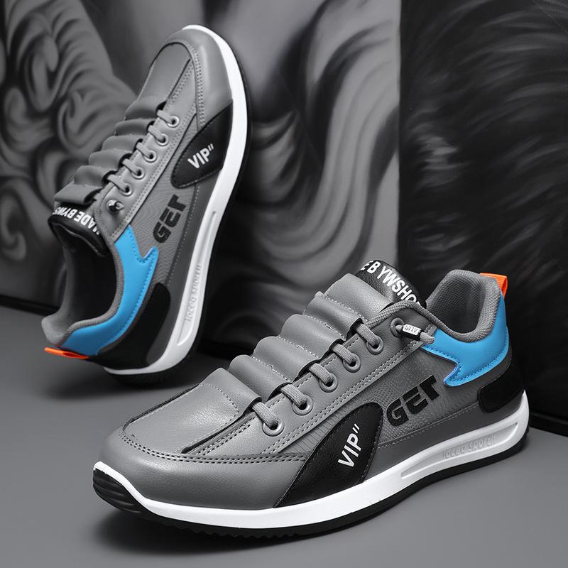 2025 Men's Versatile Slip-On Sneakers: Fashionable, Lightweight, Casual Running Shoes for Spring & Autumn