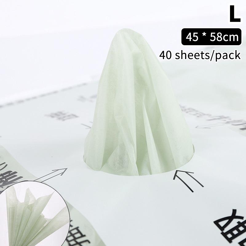 40 Pcs Milk Cotton Tissue Paper Florist Flower Wrapping Paper Diy Handmade Bouquet Crafts Gifts Packaging Wedding Party Supplies