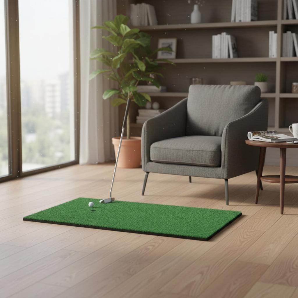 Golf Hitting Mat Artificial Grass Training Indoor Athletic Gear