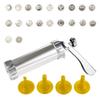 Doughs Biscuits Making Tools Effortless Biscuit Making with Complete Set Durable Aluminum Alloy Easy