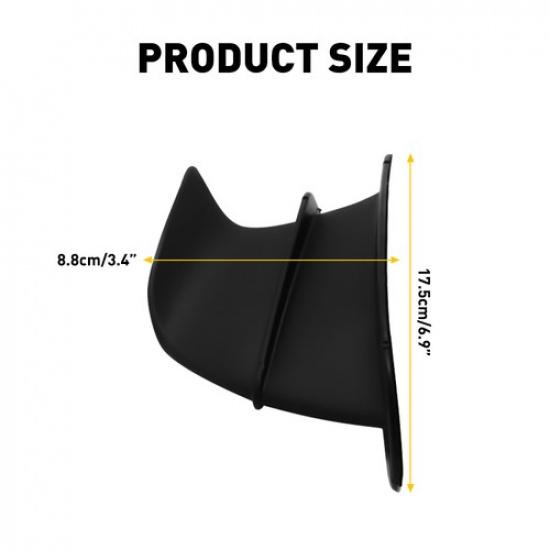OXILAM Modification Motorcycle Fixed Wind Aerodynamic Wing Kit Replac Spoiler 2X