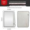 Dual-Sided Titanium & Stainless Steel Cutting Board with Wheat Straw 304
