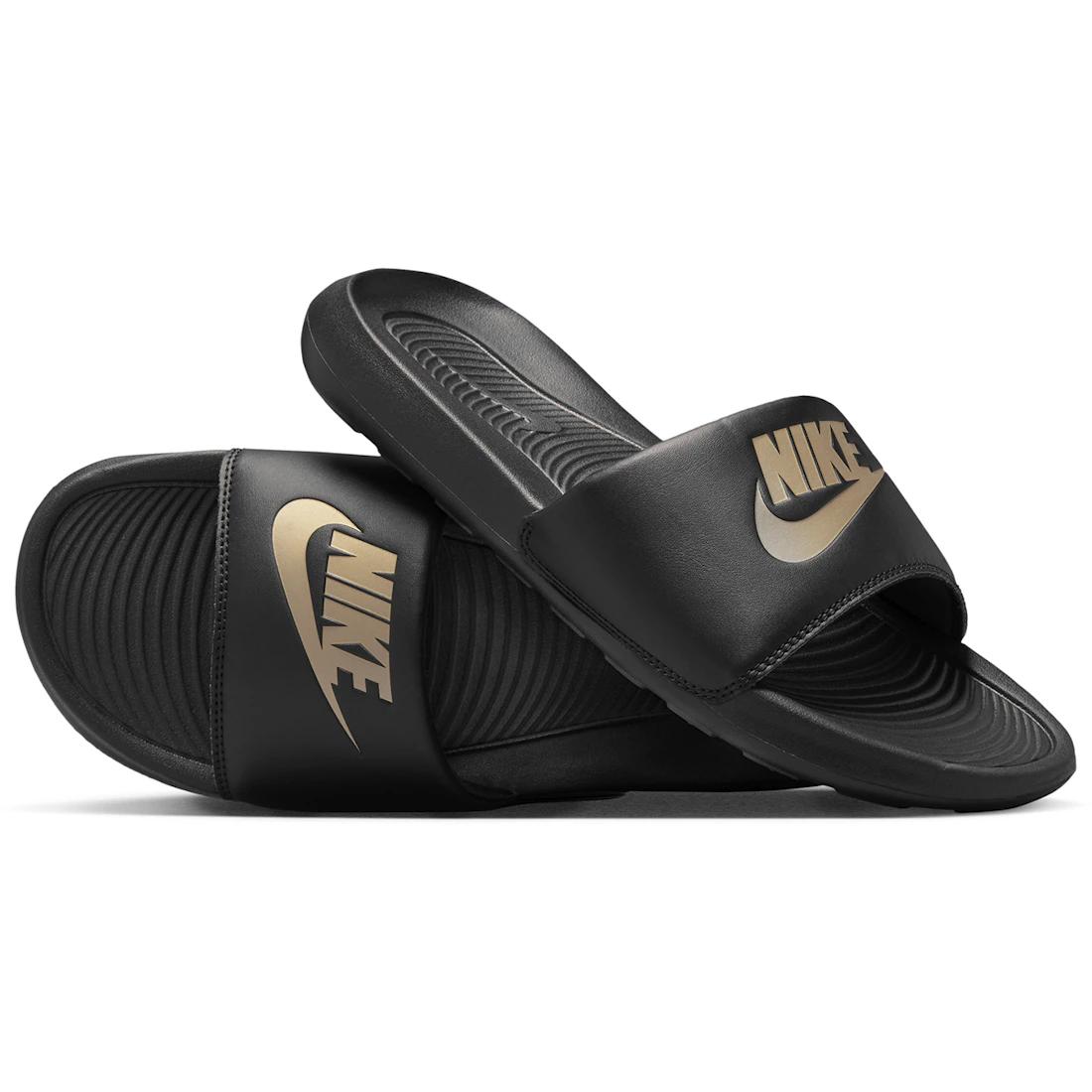

Sneaker Nike Victori One Slide Black Metallic Gold(CN9675-006) 44