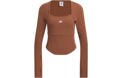 Originals Trefoil Corset Long Sleeve Tee IX1910