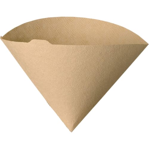 HARIO V60 Unbleached Paper Filters, 1-2 Cups, Pack of 100 (VCF-01-100M) (3-Pack) with Pocket Tissues