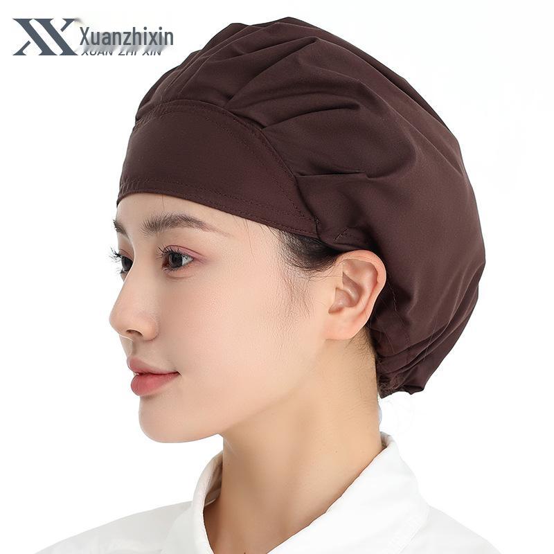 

Кухонная шляпа шеф-повара против дыма: Пылезащитный чехол для головы для использования при приготовлении пищи, кейтеринге и в столовой Coffee