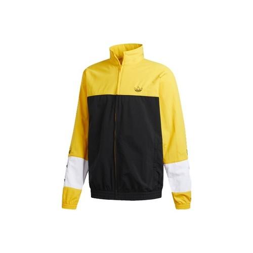adidas Originals Retro Colorblock Sports Jacket for Men, Yellow/Black S