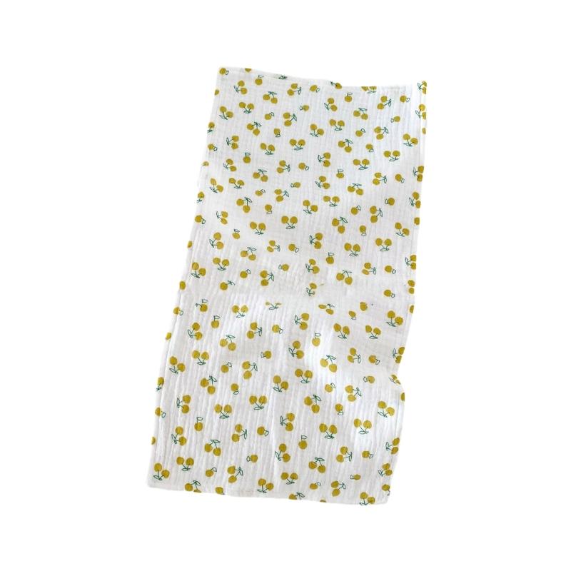 Multifunctional Cotton Burp Towel Stylish Newborn Washcloth Wipe for Babies Perfect for Burping Face Cleansing & Feeding