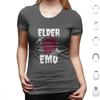 Elder Emo T Shirt 6xl Cotton Cool Tee Elder Emo Emo Goth Elder Skull Pop Punk Emo Band Still Emo Funny Elder Emo Punk Black