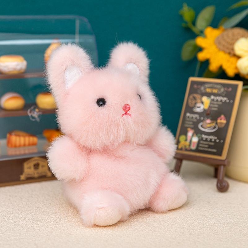 Animal Series Plush Toys 10Cm Cute Stuffed Doll Backpack Pendant Keychain Home Decor Toys Adorably Birthday Surprise Gifts