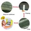 2Pcs/Set Stainless Steel Air Conditioner Condenser Fin Comb  Air Conditioner Fin Repair Tool