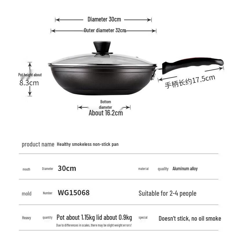 Chui Da Huang 32cm Non-Stick Wok