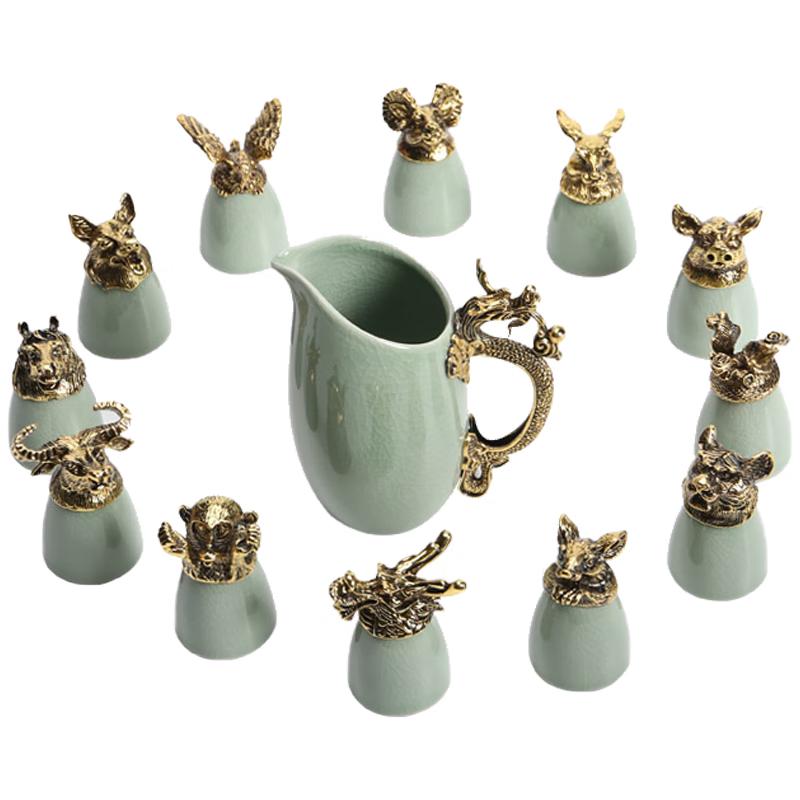 

Twelve Zodiac Ceramic Baijiu Gift Set