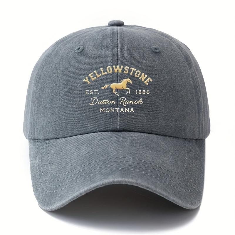 Woven FabricMakefge Vintage Baseball Cap  Lightweight Outdoor Hat with Curved Brim Classic Retro Washed Look for Men  Women