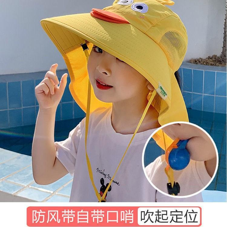 

Girls UV visor boy sun hat baby beach bucket hat