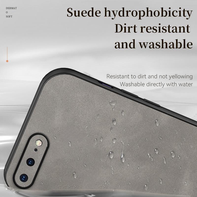 Pro Apple iPhone 5 6 6s 7 8 Plus SE 2020 Pouzdro Měkký silikonový okraj Pevný zadní kryt PU kožený obal na telefon
