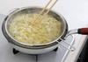 Shimomura Kihan Steaming and boiling cooking set that can be used conveniently with a frying pan in Boiling strainer and steamer Convenient set Easy