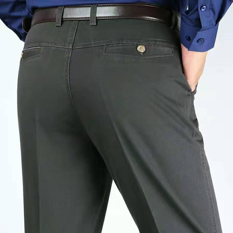 

Мужские брюки Деловые повседневные брюки Осень-весна Платья Прямые брюки Черные костюмные брюки Свободные формальные брюки 29