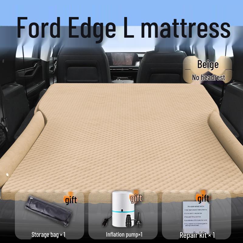 

Надувний автомобільний матрац та подушка для багажника Ford Edge L - Килимок для сну на заднє сидіння Ford Edge 2025
