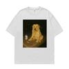 Funny Introverted Dog Mom Meme Graphic TShirt Unisex Casual 100 Cotton Short Sleeve Vintage Street Style Women And Men TShirt