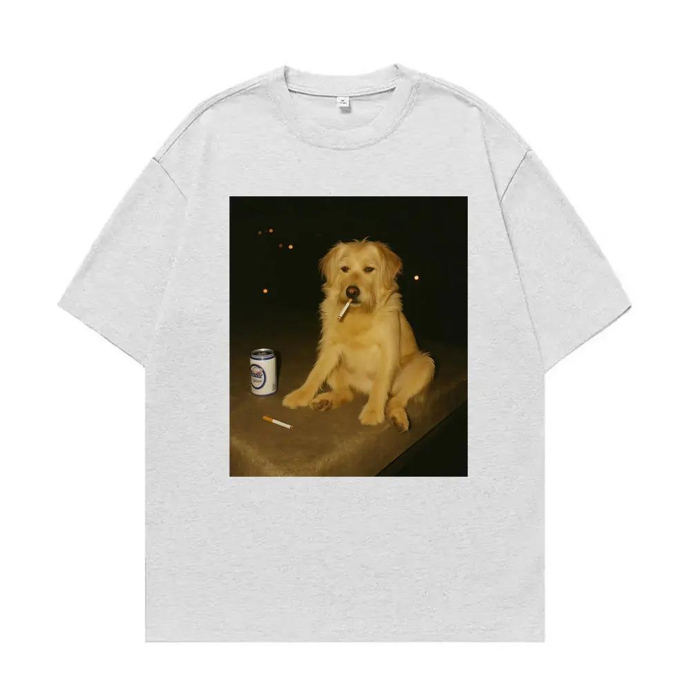 Funny Introverted Dog Mom Meme Graphic TShirt Unisex Casual 100 Cotton Short Sleeve Vintage Street Style Women And Men TShirt