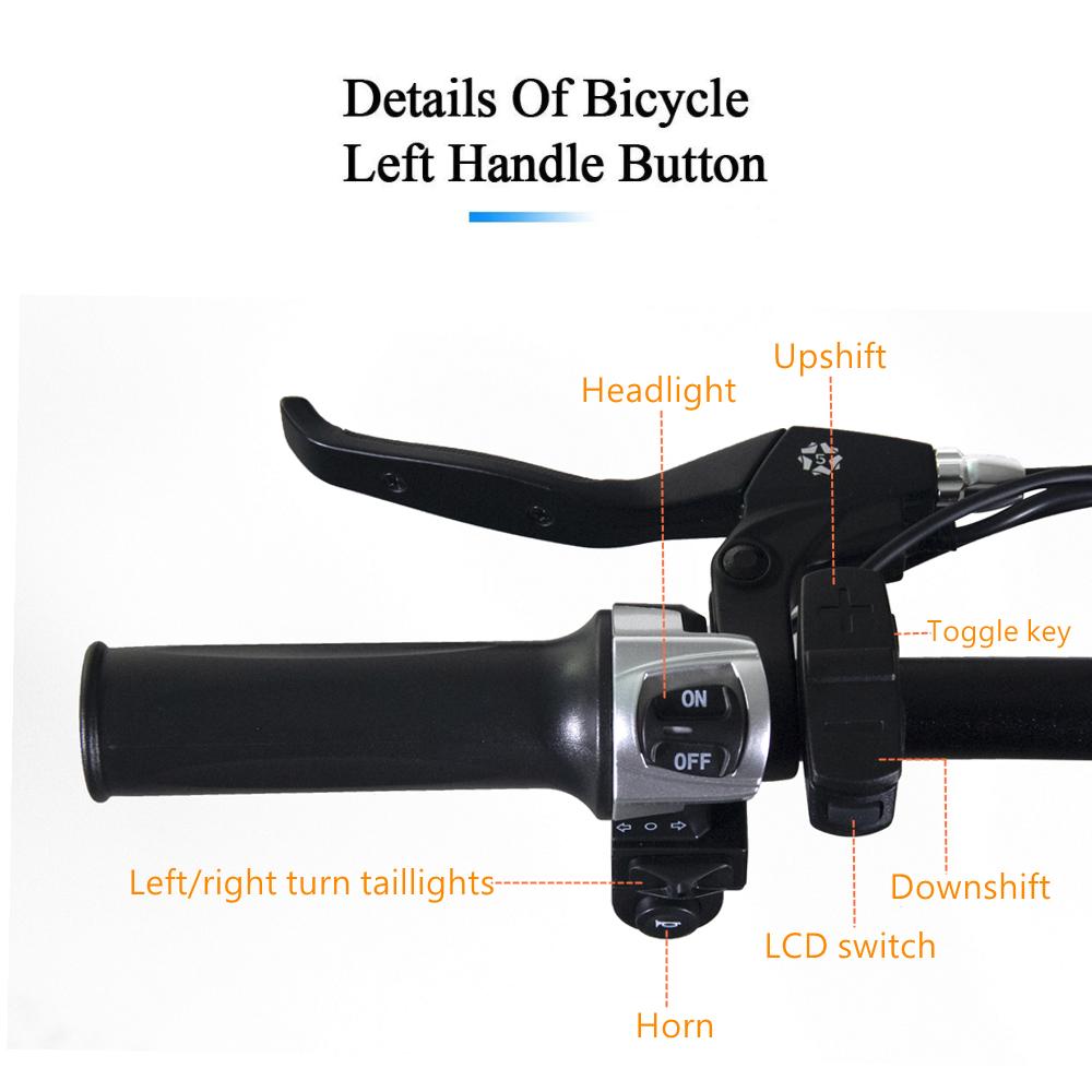 CMACEWHEEL F26 Electric Mountain Bike 500W 29 Inch Electric Bike for adult with 48V 18Ah Lithium Battery