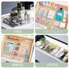 drawer dividers for small and free combinations for and refrigerator organization Transparent, non-slip items, storage, cosmetics, stationery,