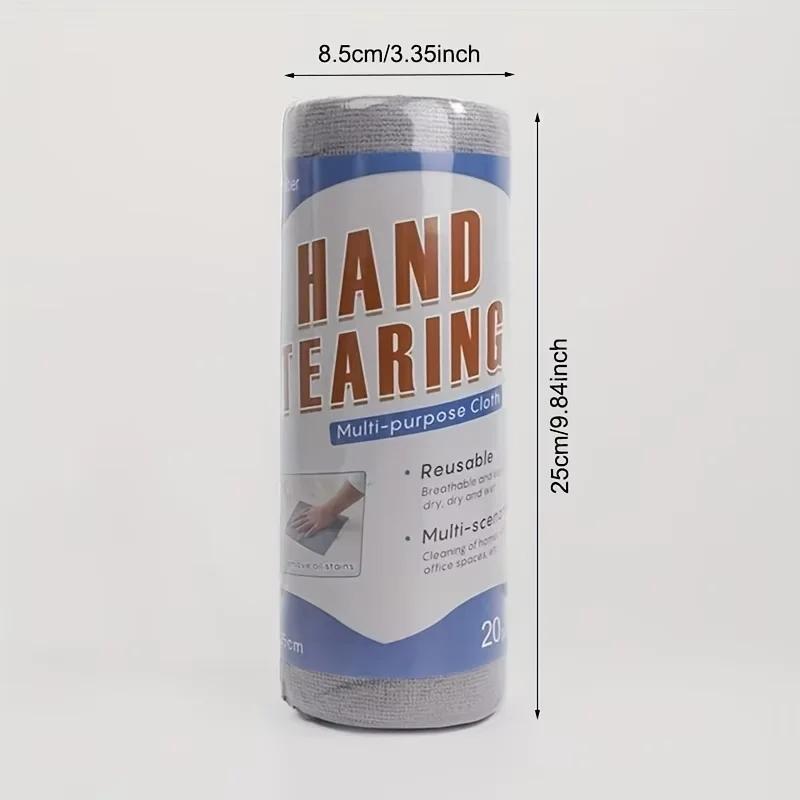 Ultra fine fiber towel roll, thickened multifunctional kitchen dishwashing cloth, not easy to shed hair, absorbent, stain remove