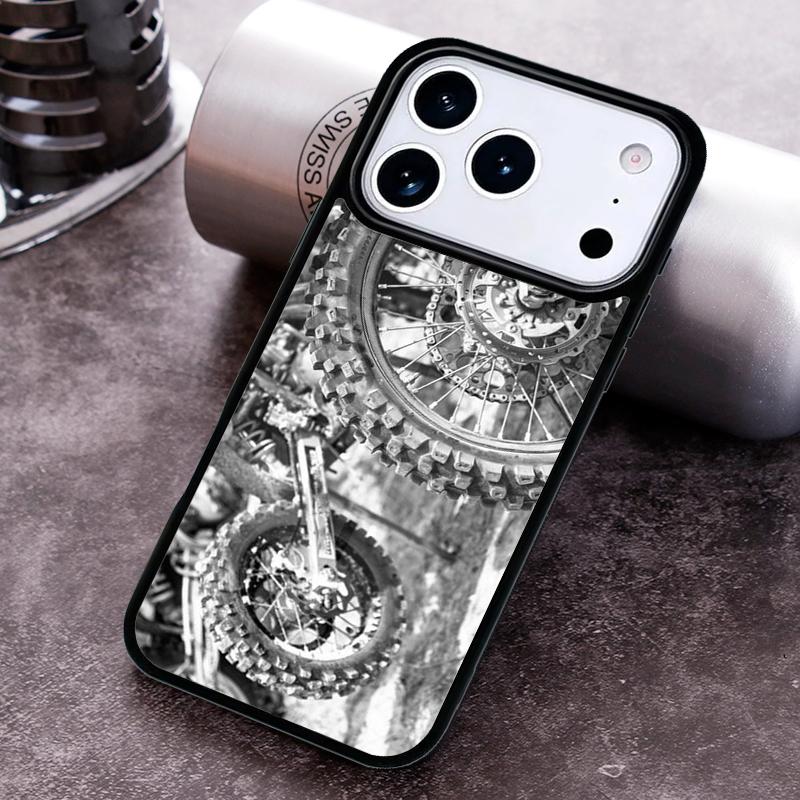 Dirt MX Bike Motocross Handyhülle Für iPhone 17 16 15 14 13 12 11 Pro Max Plus 17Air Weiche Silikonhülle