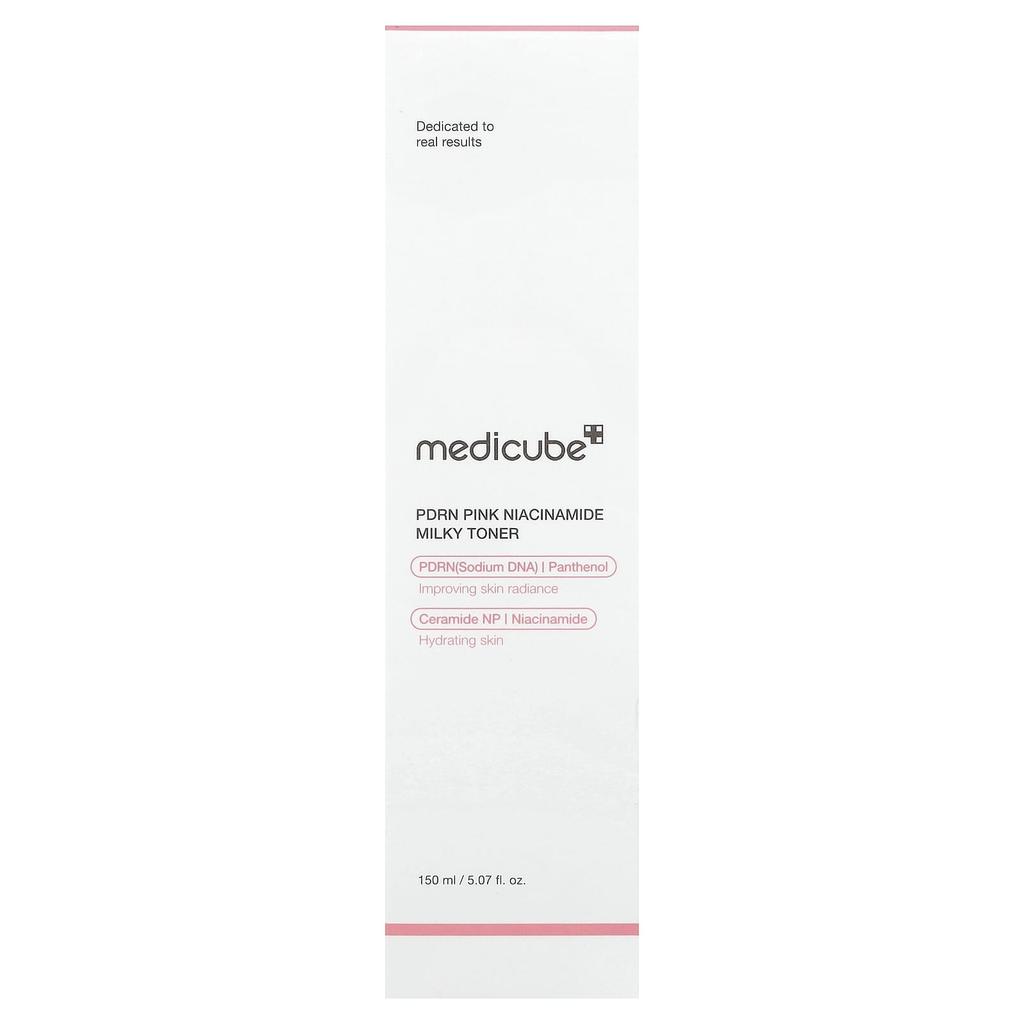 Medicube, PDRN Pink Niacinamide Milky Toner, 150ml (5.07 fl oz)