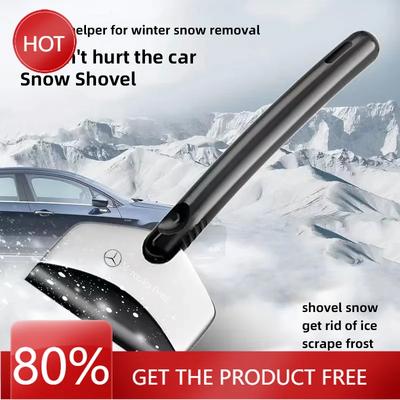 New 80% Car Snow Brush Cleaning Shovel Glass Ice Scrapers Tool For Mercedes Benz AMG W206 W204 W205 W212 W213 W221 W222 W223 W2