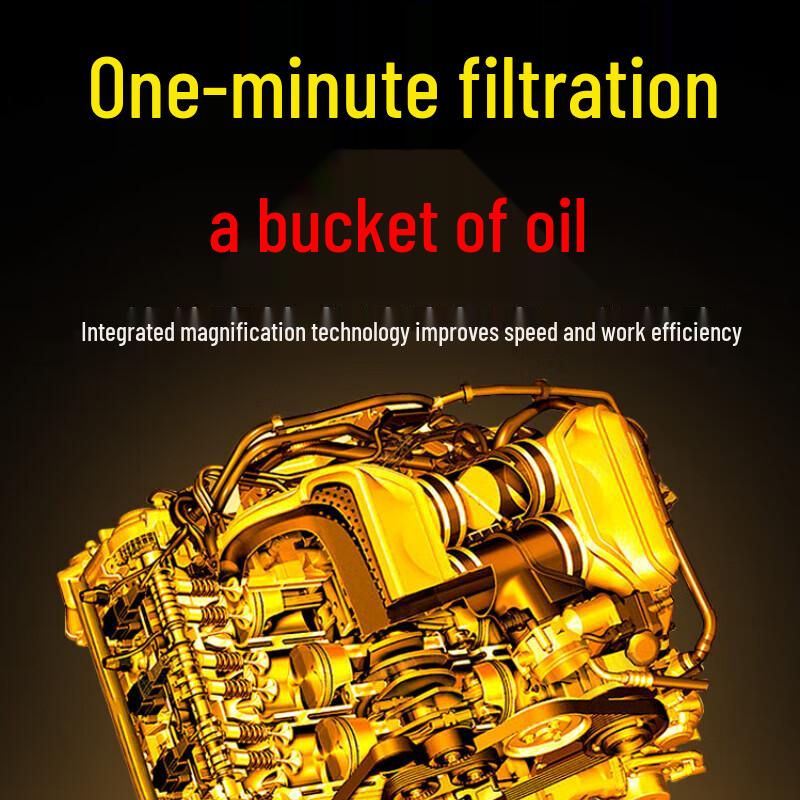 Kedehe LUC-40*20 Small Industrial Hydraulic Oil Filter Pump CN plug (adapter included)