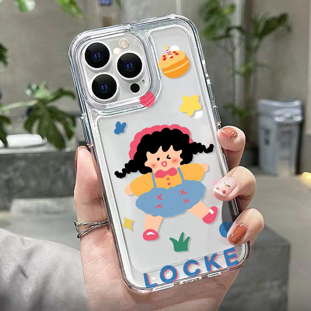 Drop-Proof Phone Case for iPhone 11 12 13 14 15 16 iPhone 14 15 16 Pro Max Samsung A16 A35 A36 A54 A55 S25 Xiaomi 11T Space Shell