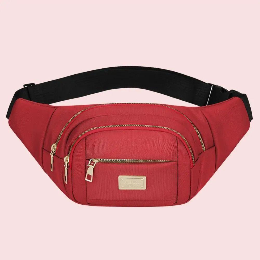 Waterproof Women's Fanny Pack Oxford Cloth Crossbody Chest Bag Fashion Single Shoulder Bag  Gift