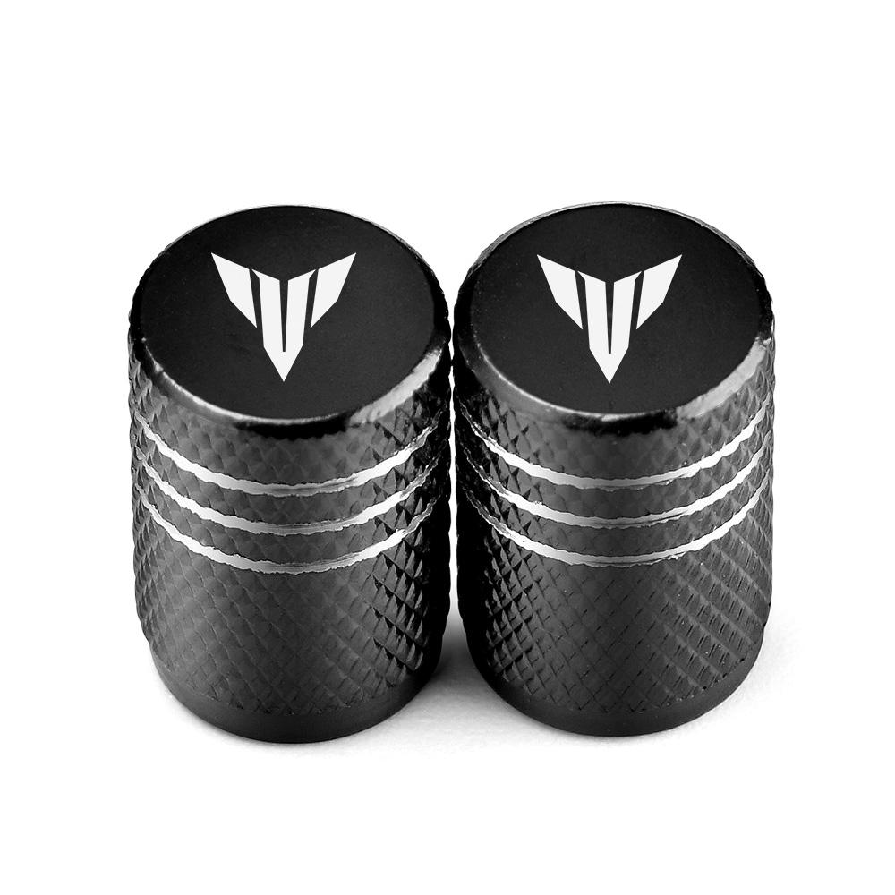 ASY1 Metal Wheel Tire Valve Stem Caps Dustproof Motorcycle Accessories For Yamaha MT07 MT09 MT03 MT25 MT FZ 07 09 03 25 MT-07 MT-09