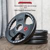 YANBO Adjustable Rubber Coated Barbell Set