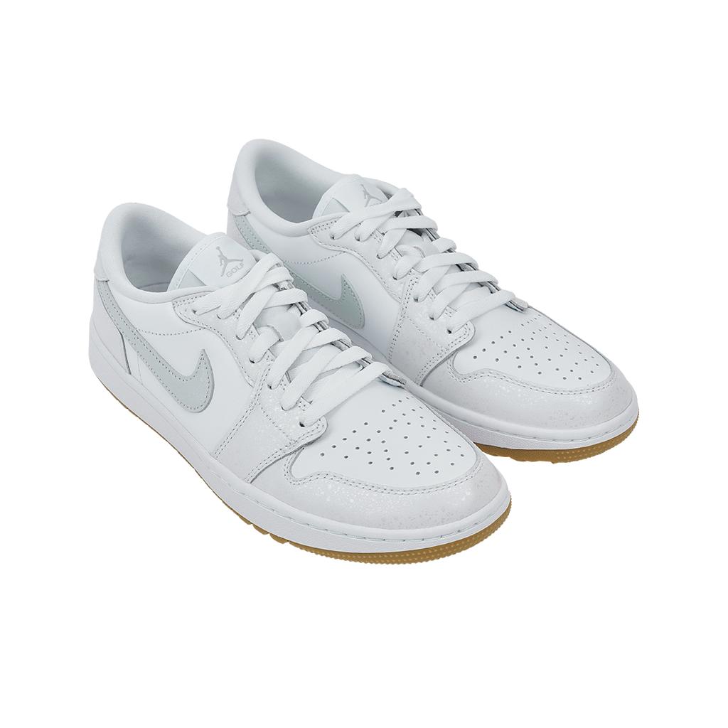 Air Jordan 1 Low Golf White Gum Men Sneakers Pure-Platinum Gum-Medium-Brown DD9315-111