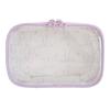 PVC Bow Cosmetic Bag Large Capacity Bowknot Makeup Bag Transparent Portable Storage Bag Bathroom Shower Travel Bag