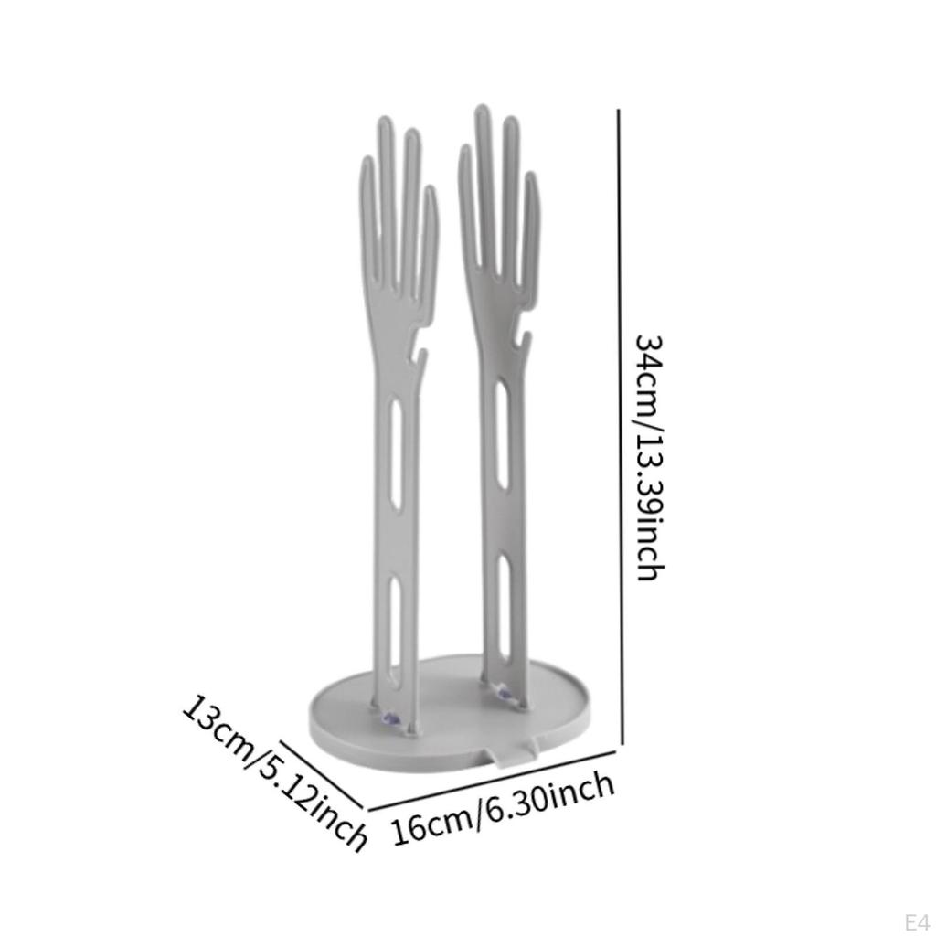Dish Towel And Kitchen Gloves Storage Rack for Sink