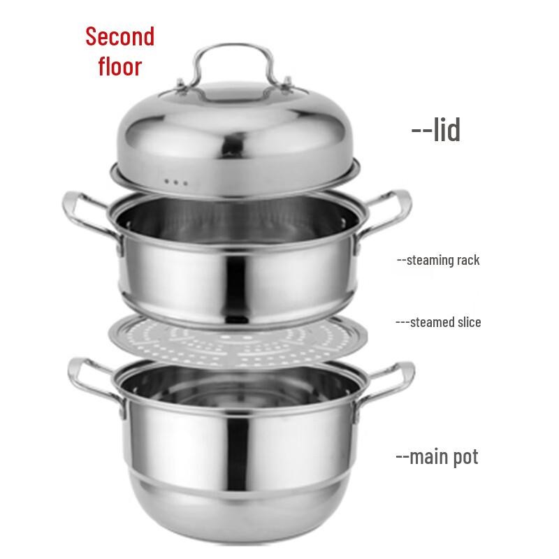 Lilang Stainless Steel Multi-Layer Steamer Pot