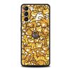 Cat-Stampato Cassa Del Telefono Per Samsung Galaxy S24 S23 Ultra S22 S21 S20 FE 5G S10 S10E S9 Più s8 Molle Del Silicone Nero Della Copertura Del Respingente