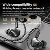 Fever HiFi Sound Effect Earphones Dynamic In Ear Monitor Headset Detachable Cable Noise Cancelling Music Sports Game Headphones