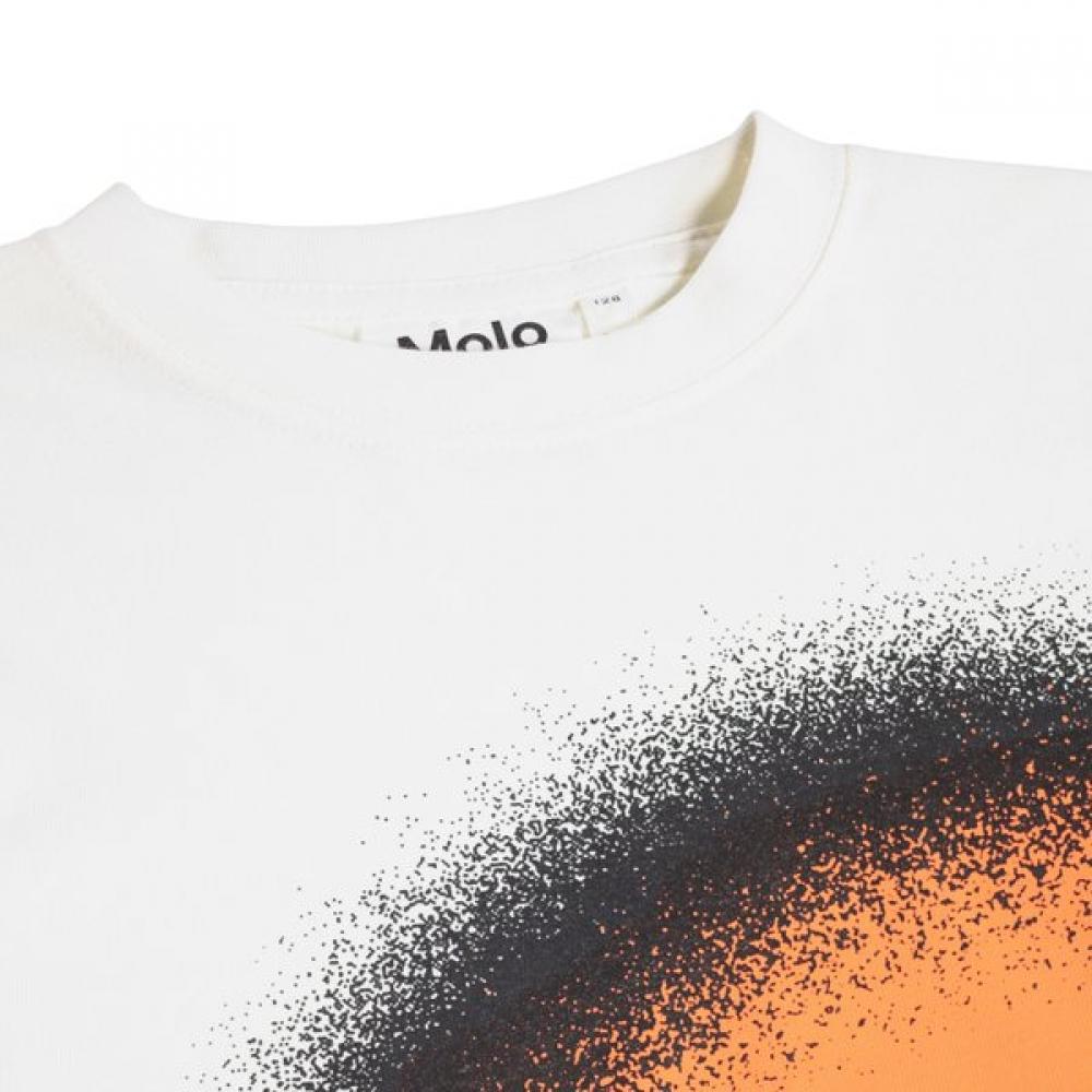 Molo 3 8 Years Rube Orange Bounce Smile Long Sleeve T shirT akis9Ts033