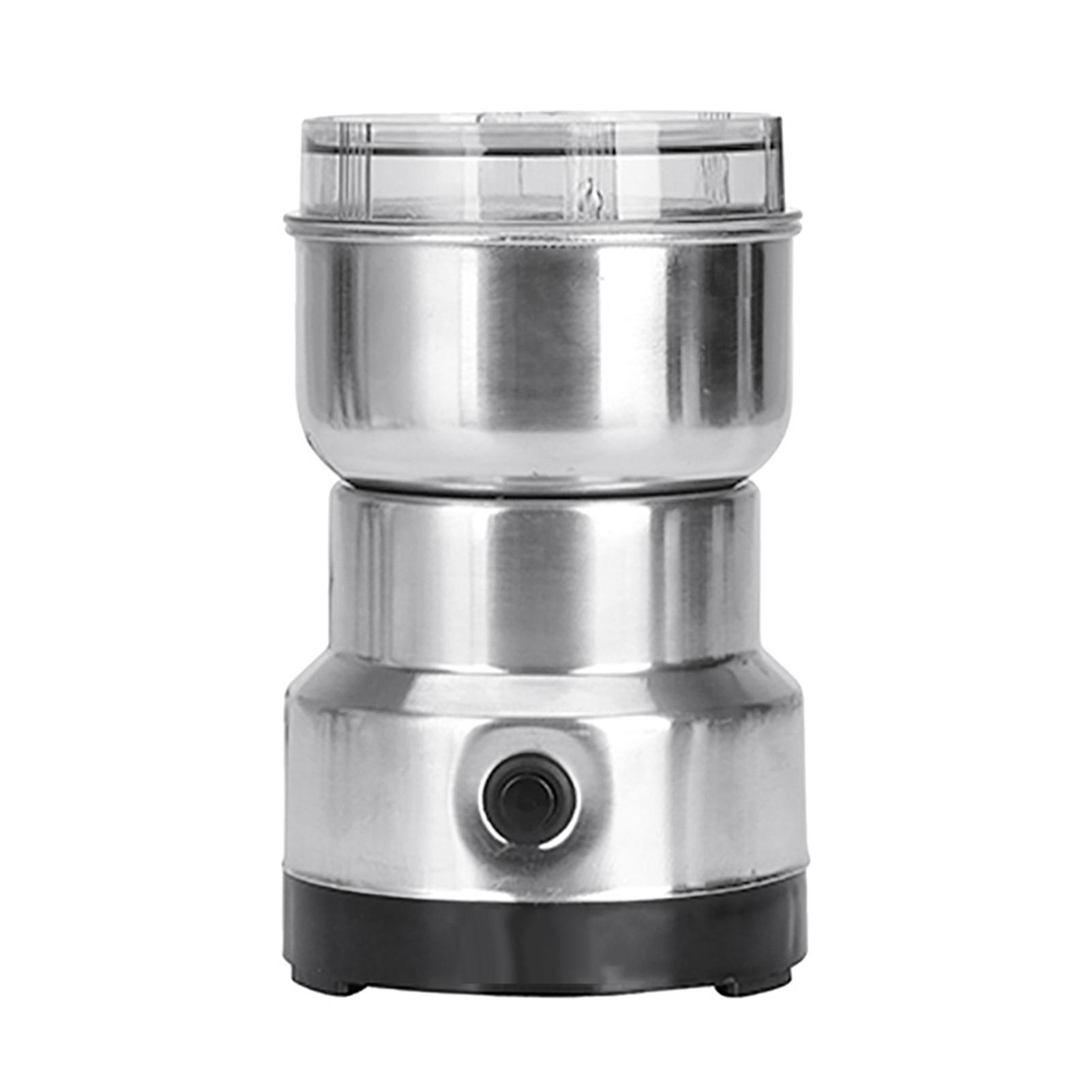 

Multifunction Smash Machine Electric Cereals Grain Grinder Mill Herbs Pulverizer Grinding Machine Tool Stainless Steel серебряный