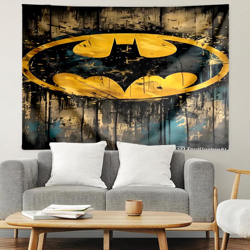 Batman Print Tapestry, Lightweight Wall Hanging, for Bedroom, Dorm, Living Room, Home Art Decor - Birthday Christmas Gift for Friends
