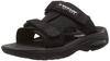 DUNLOP REFINED Cushioned Shock-Absorbing Lightweight Outdoor Sports Sandals DSM403 Black, Size 27.0cm-27.5cm